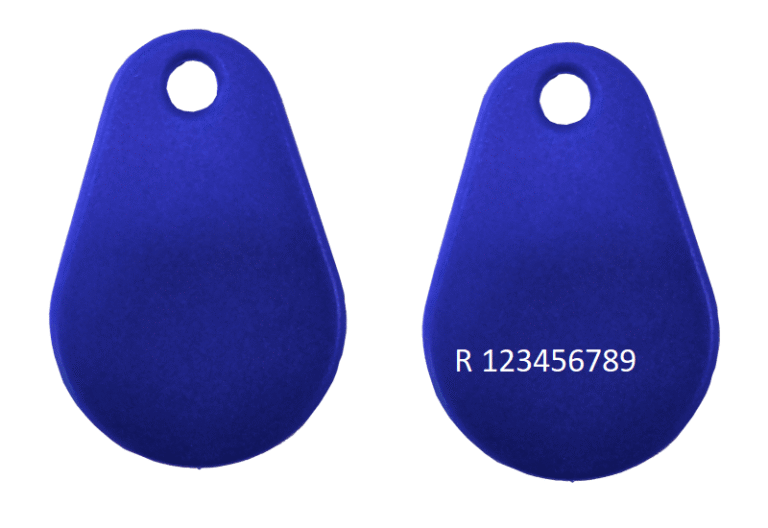 RCO Tag EM4200 Blauw Aangepast voor RCO Passersysteem