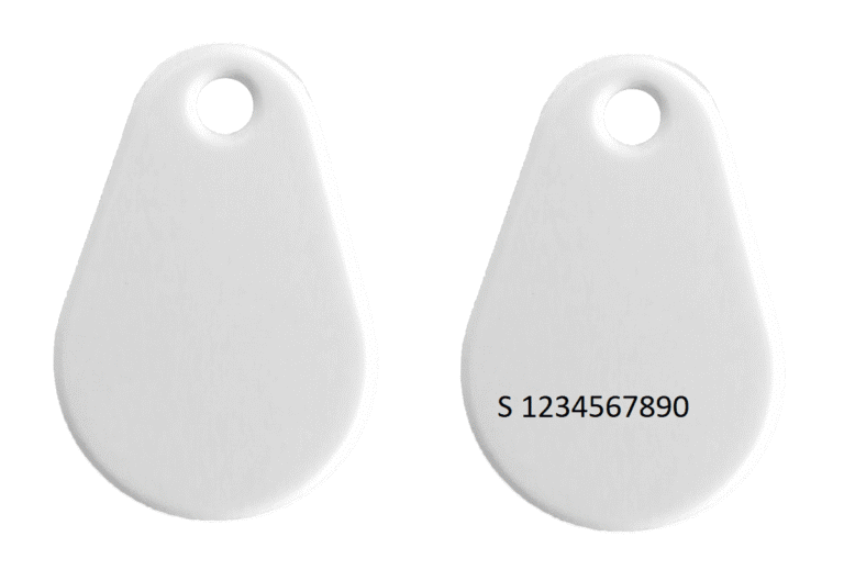 Assa Tagg EM4200 valkoinen, sovitettu Assa Passersystem -järjestelmään