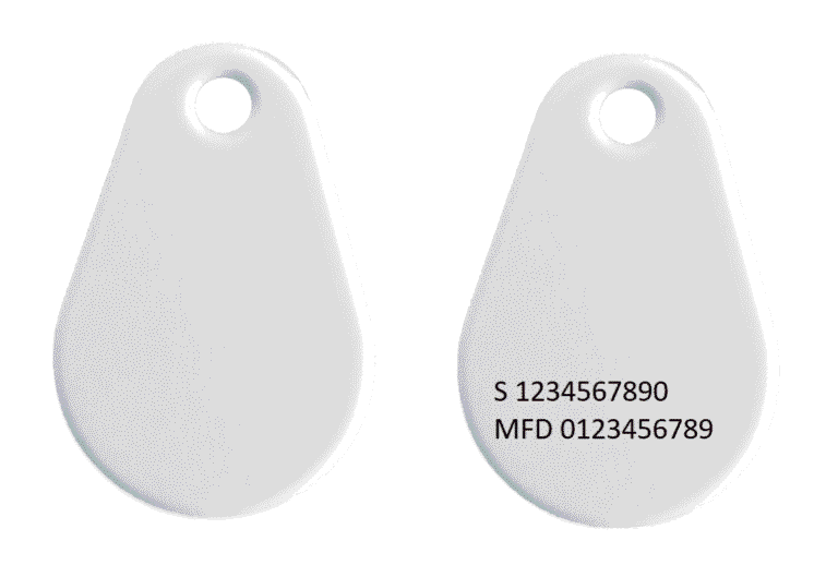 Assa Tag Combi EM4200/Mifare1k Blanco Personalizado para el Sistema de Acceso Assa
