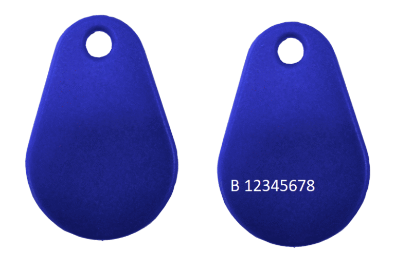 Vanderbilt Entro Tag EM4200 Blauw, aangepast voor Vanderbilt Entro Pass-systeem