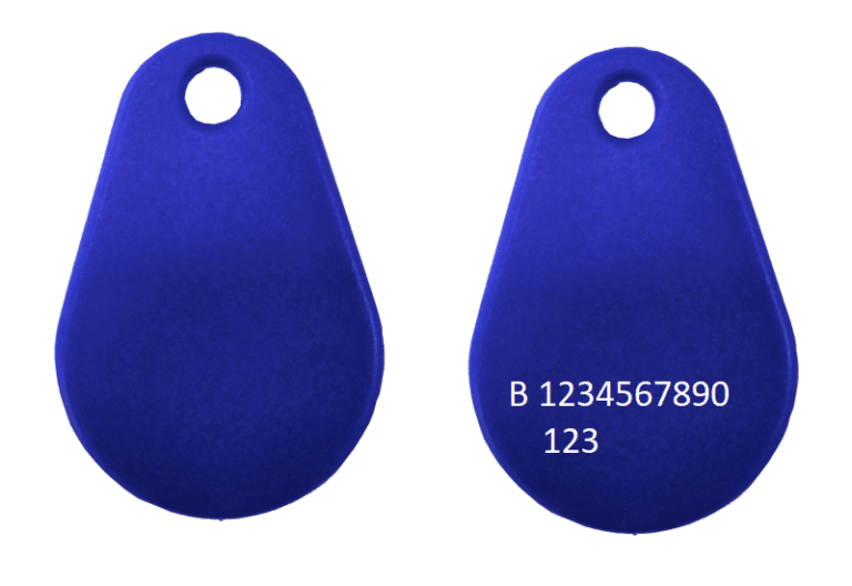 Vanderbilt Omnis Tag EM4200 Blauw Aangepast voor Vanderbilt Omnis Pass-systeem