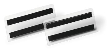 Uchwyt na etykiety magnetyczny TWARDA OKŁADKA 150x67 mm