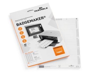 BADGEMAKER® etiketten voor naambord 30x60