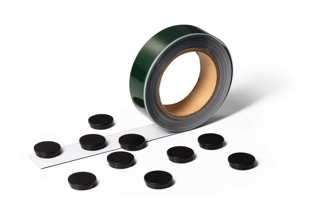 Self-adhesive magnetic tape 5 m + magnets