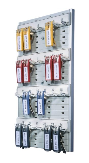 Tableau mural KEY BOARD pour 24 porte-clés