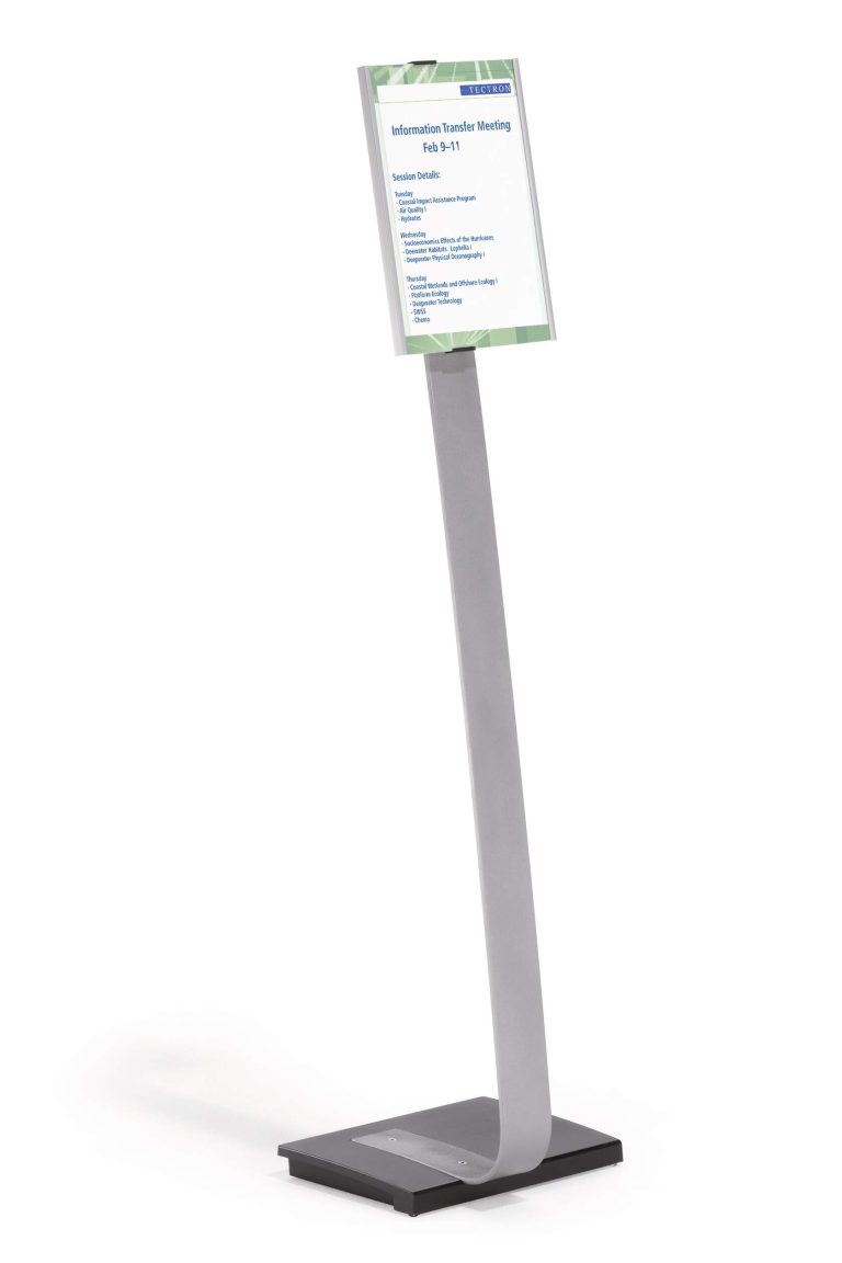 Bodenschild INFO SIGN STAND A4