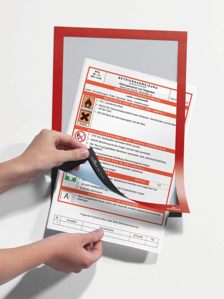 Inforam självhäftande DURAFRAME® A4