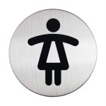 Symbol znaku toaletowego dla pań