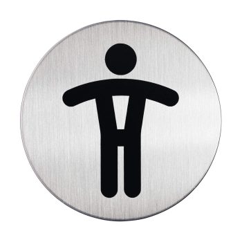 Symbolskylt WC herr
