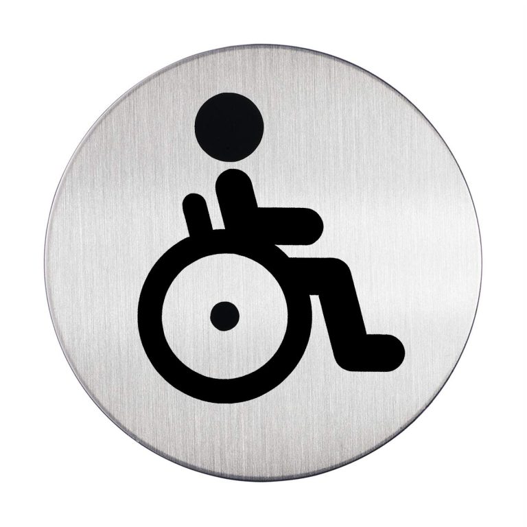 Symbolskilt WC handicap
