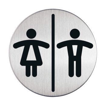 Symbolschild WC Damen & Herren