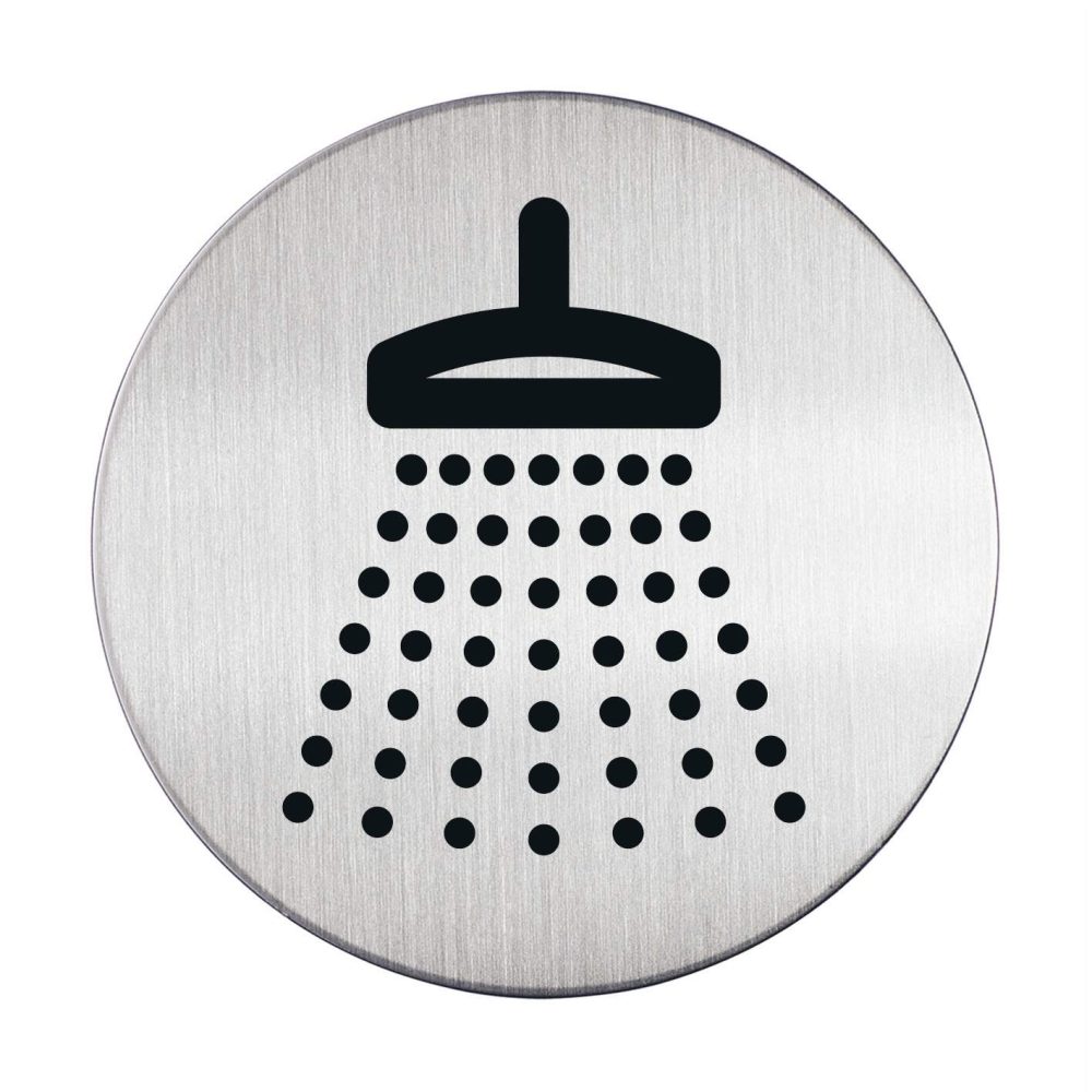 Symbol sign shower