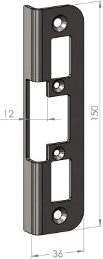 Safetron Montagepfosten SA65-12