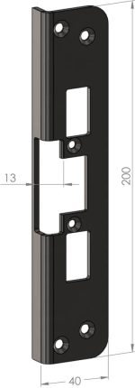 Safetron Montagepfosten SA87B-13