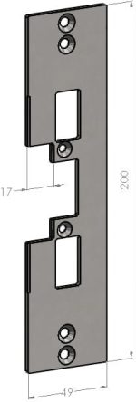 Safetron Monteringsstolpe SA76