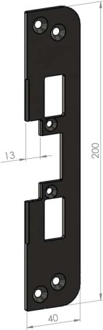 Safetron Montagepfosten SA87-13