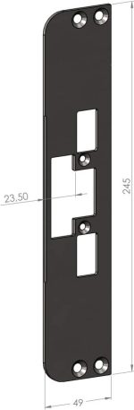 Safetron Montagepfosten SA46