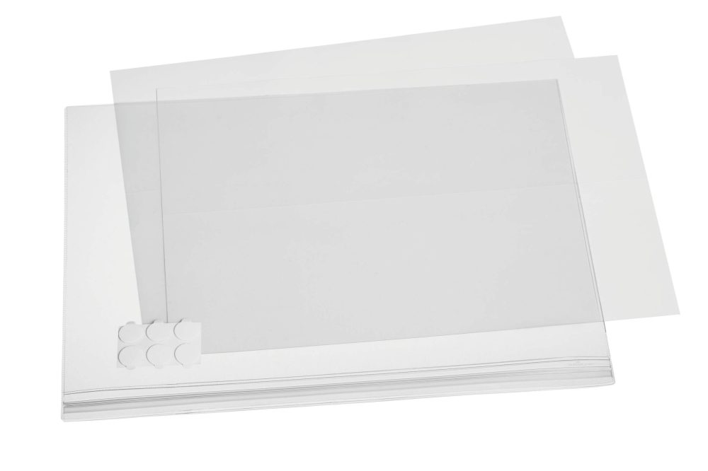 Pochette plastique étanche A3 autocollante