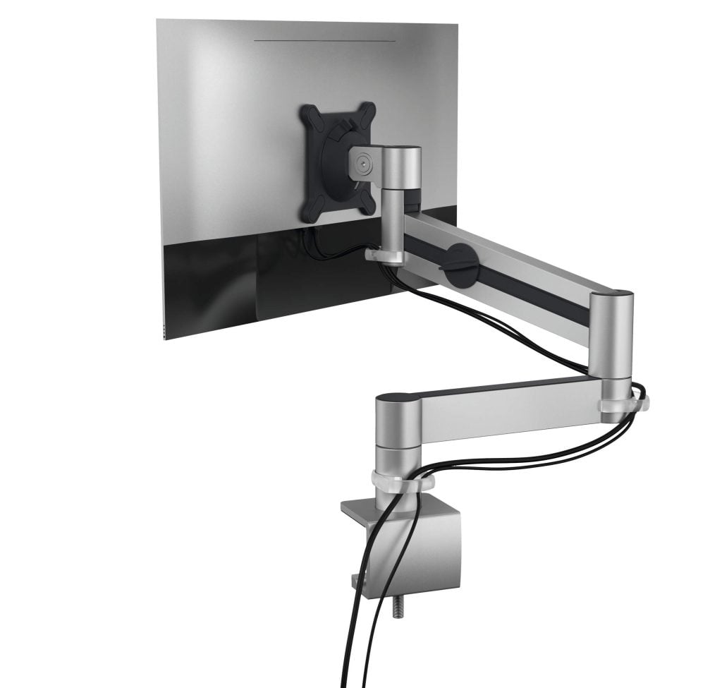 Soporte de monitor PRO con brazo para 1 monitor, montaje en mesa