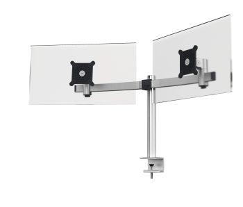Skjermholder PRO for 2 skjermer, bordfeste