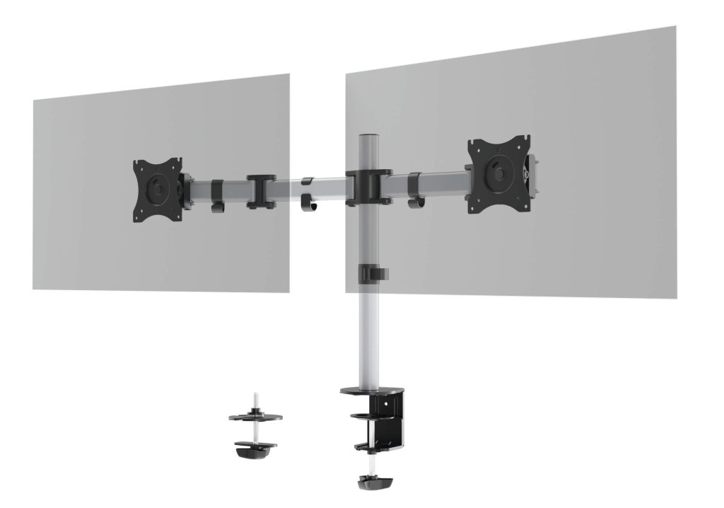Screen stand SELECT 2 screens, table mount