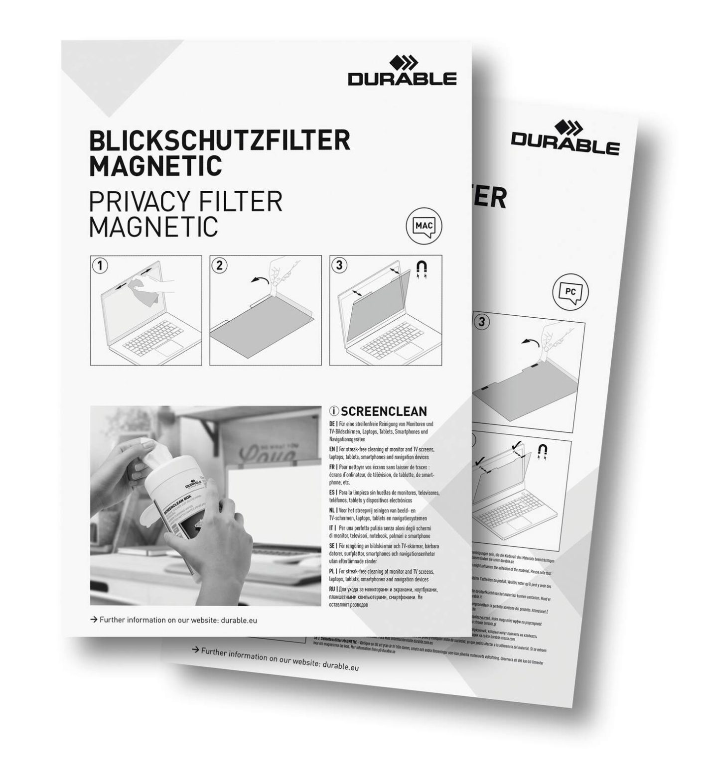 Sekretessfilter MAGNETIC MacBook® Pro 16" (2021) – Bild 5