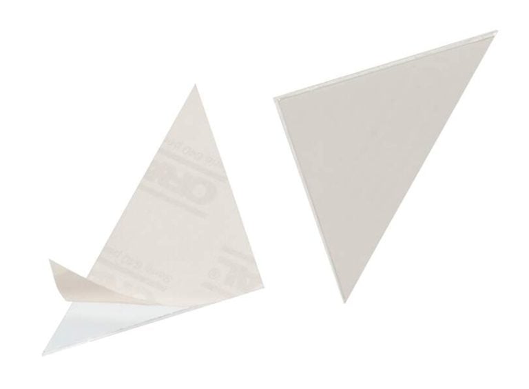 Pochette d'angle autocollante CORNERFIX® 75x75