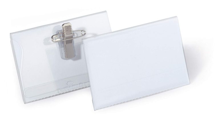Plaque signalétique 54x90, fixation goupille/clip