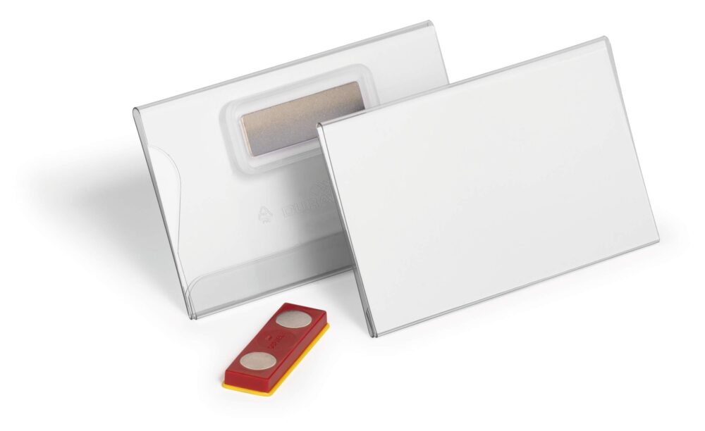 Naambord 54x90 met magneetbevestiging (place&hold)