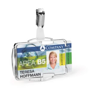 RFID SECURE DUO card holder with suspender clip