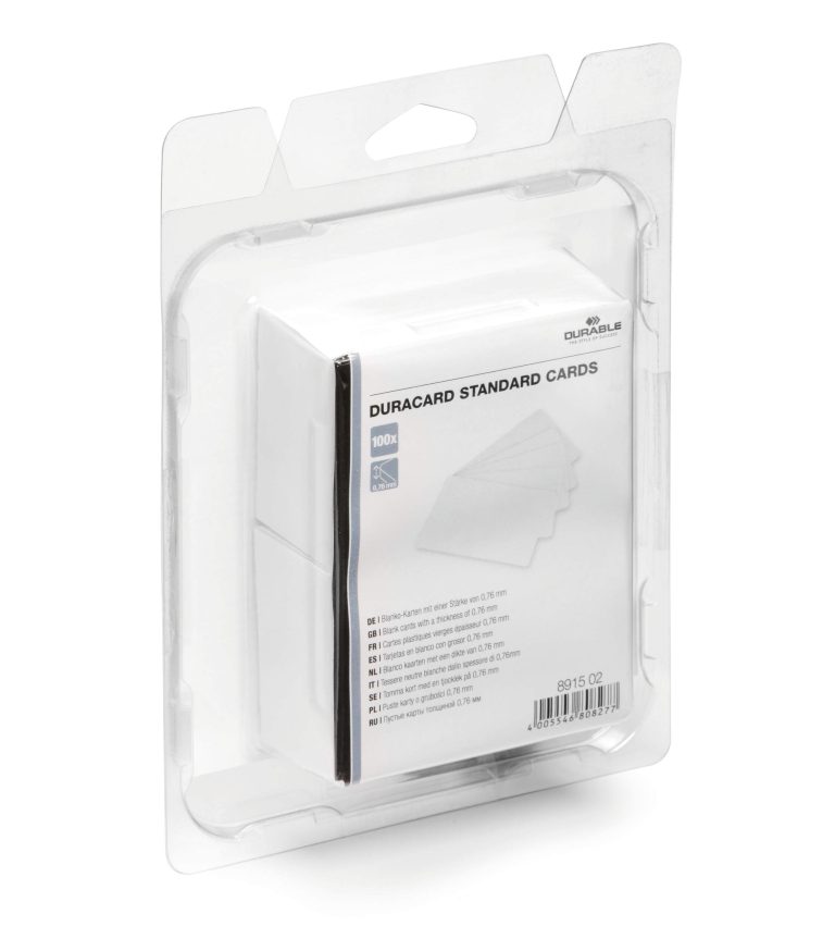 Plastic kaart DURACARD STANDAARD