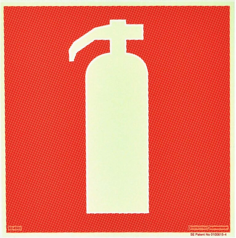 Panneau Extincteur 210X210Mm