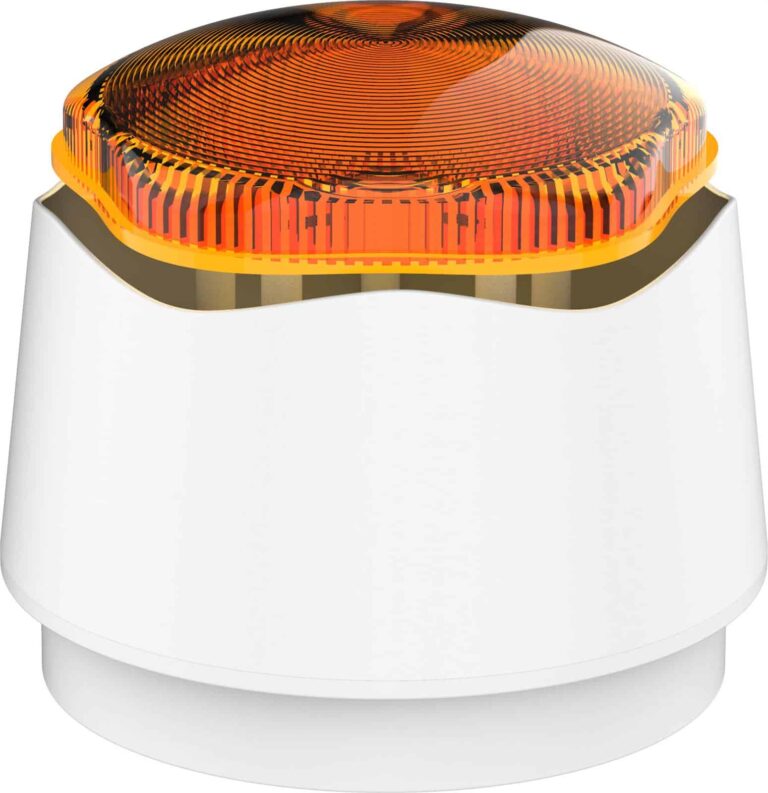 Sirena de alarma/destello naranja