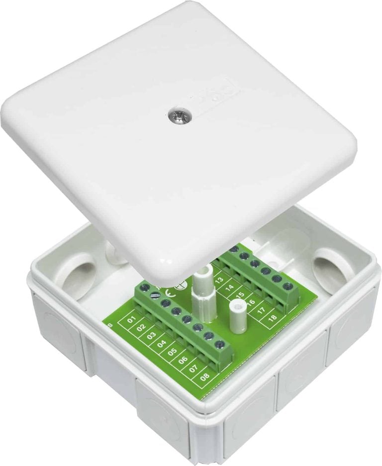Forgreningsboks 8 par Ip65