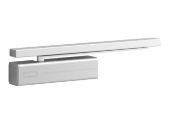 Door closer set DC700 3-6 with Standard slide rail Silver