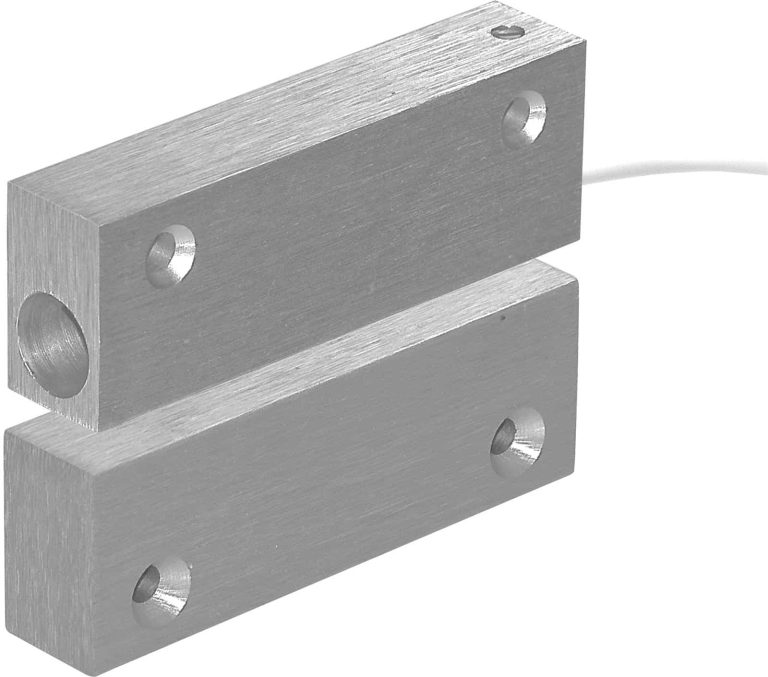 Magnetisk kontakt for ståldører eller tøffe miljøer i aluminium