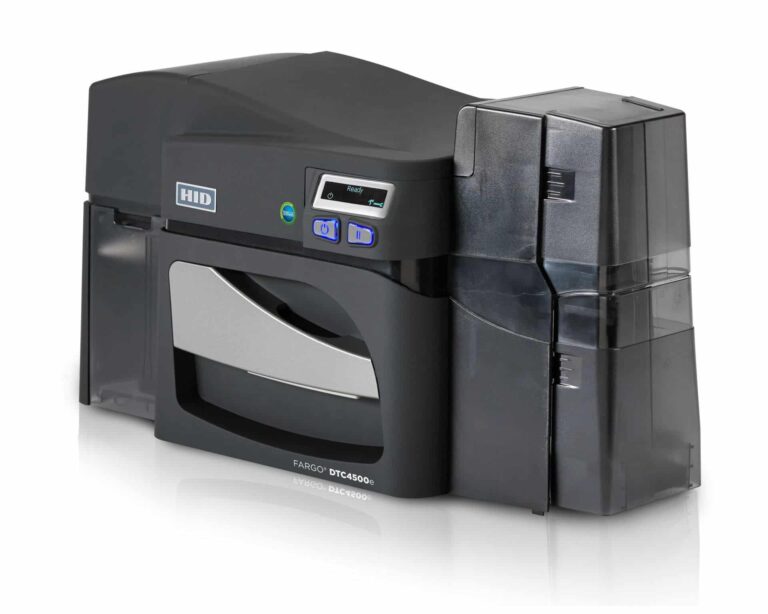 Impresora de tarjetas Fargo DTC4500e Duplex - Con laminación y codificador magnético ISO