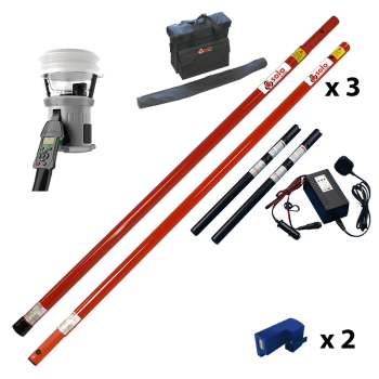 Testkit Testifire 10 - 7,3 m (hitte/rook) - Zakken