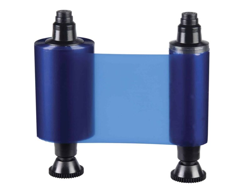 Ruban monochrome bleu Evolis R2012 (1000 tirages)