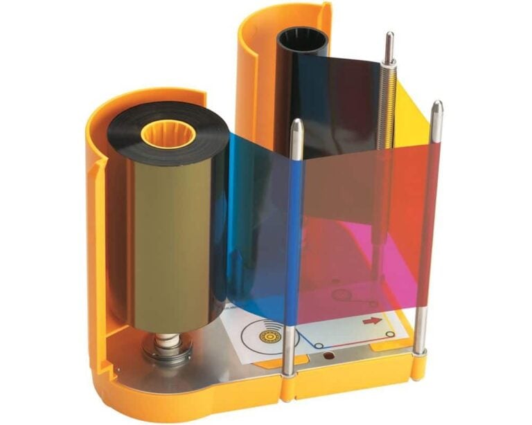 Färgband Magicard Prima  834 YMCK-UV (750 utskrifter)