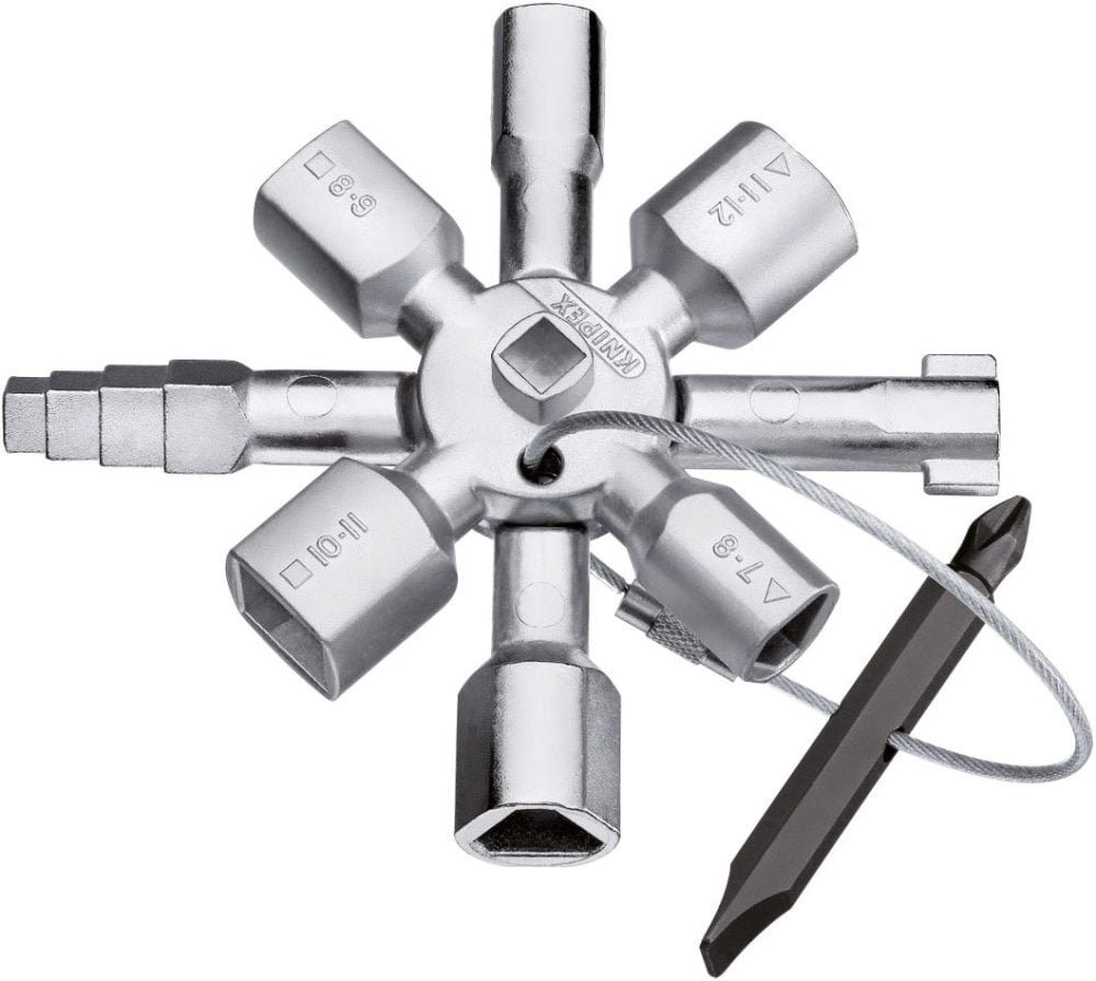 CAJA DE INTERRUPTORES DE LLAVE JANITY LLAVE KNIPEX TWINKEY