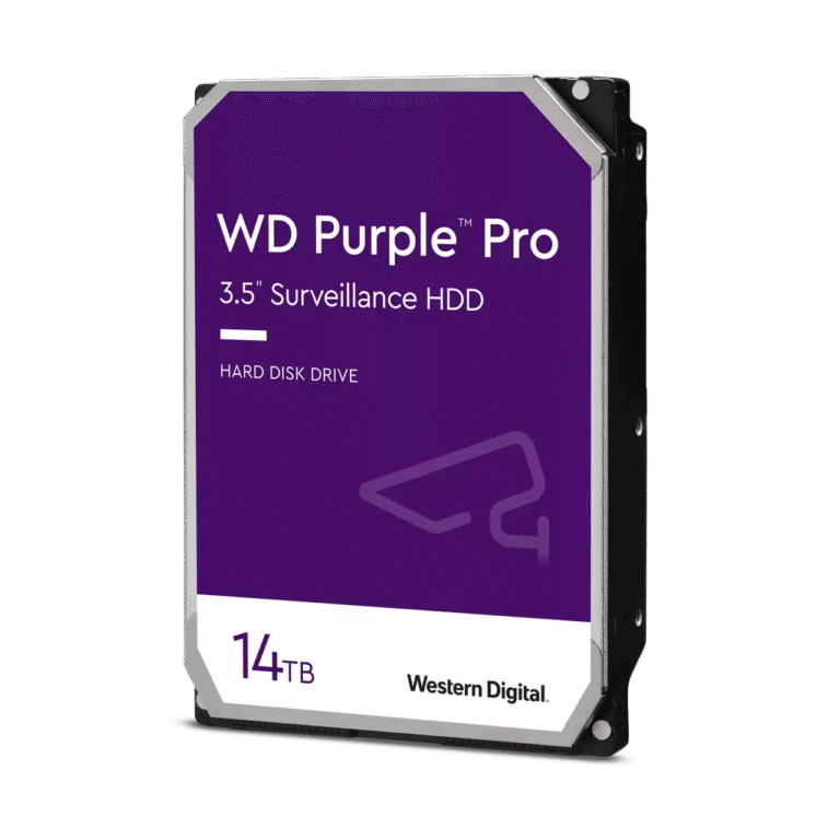 WD Purple Pro 14TB WD142PURP 3,5" 7200RPM SATA-harddisk, 6 Gbps