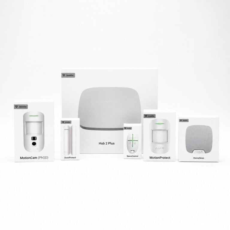 Ajax Alarmpakket met 4G WiFi en Ethernet