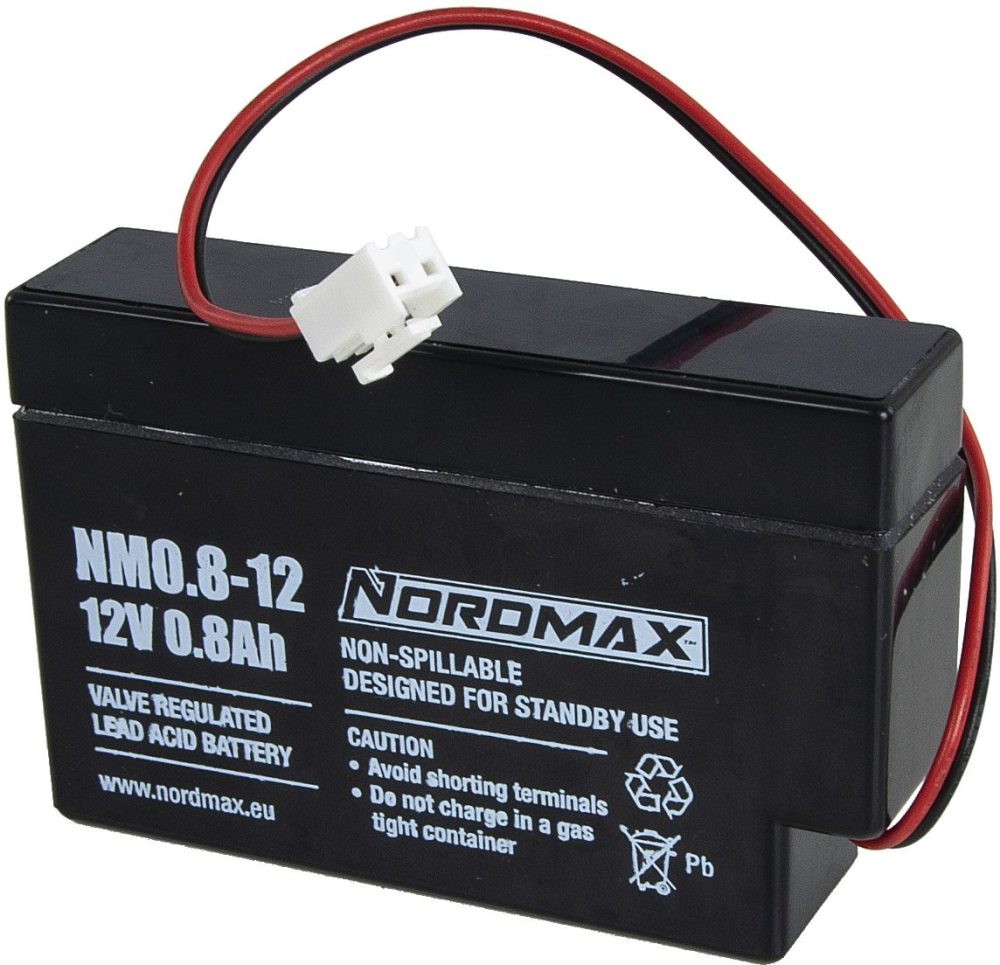 Batería 0,8 AH 12 V