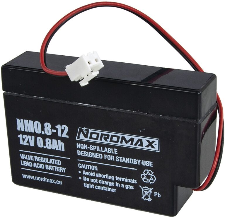 Batteri 0,8AH 12V Pro-version