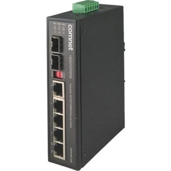 Przełącznik 6-portowy Gigabit Ethernet Samozarządzający przełącznik o mocy 30 W PoE