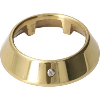 Cylinderring 13mm Rund Polerad Mässing