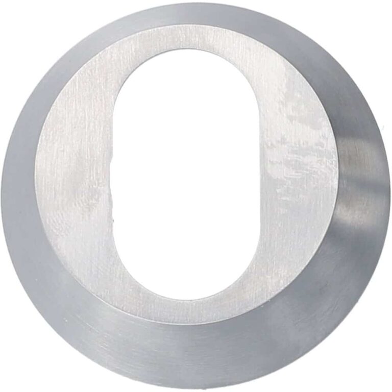 Cylinderring 16mm Oval Mat krom