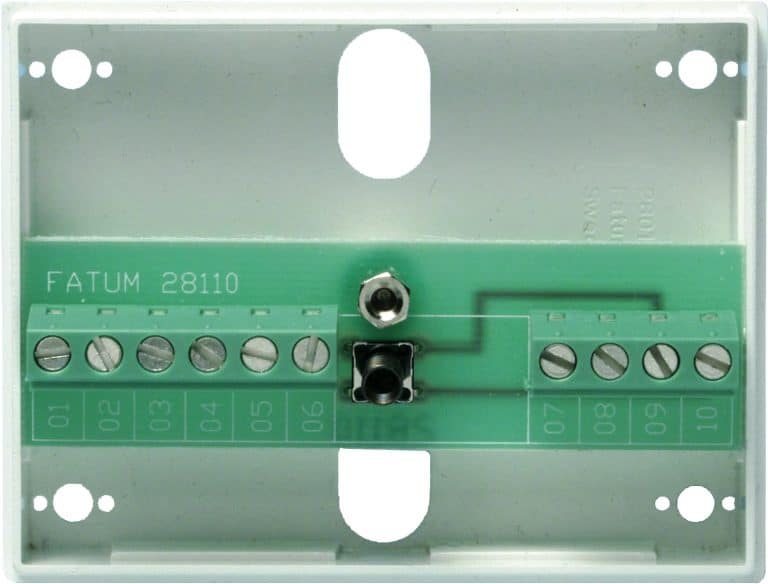 Boîte d'alarme Mini 10 pôles à vis