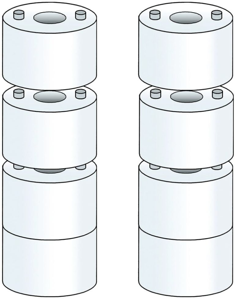 Wandabstand Q10X6Mm X40St